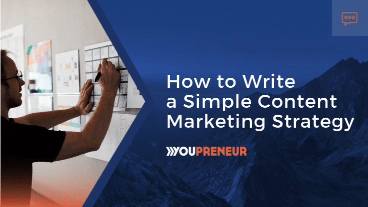 How to Write a Simple Content Marketing Strategy